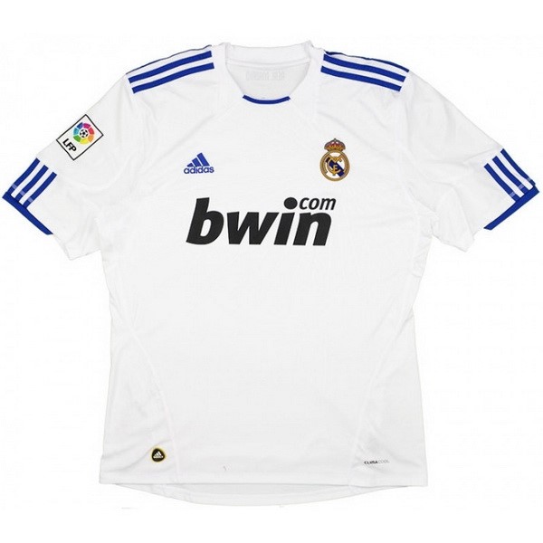 Authentic Camiseta Real Madrid 1ª Retro 2010 2011 Blanco
